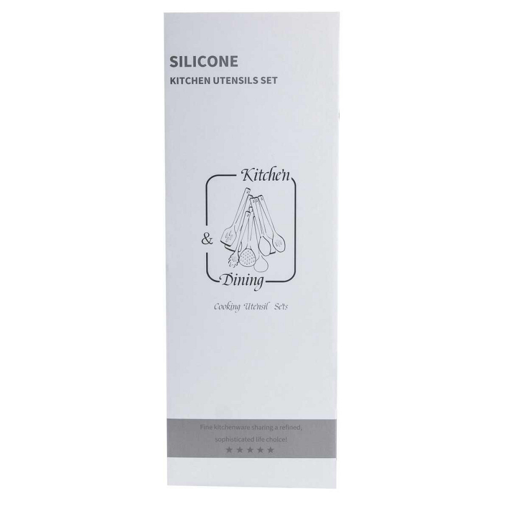 Набір кухонного приладдя на підставці 6 шт бежевий HP27473K Київ - фото 5