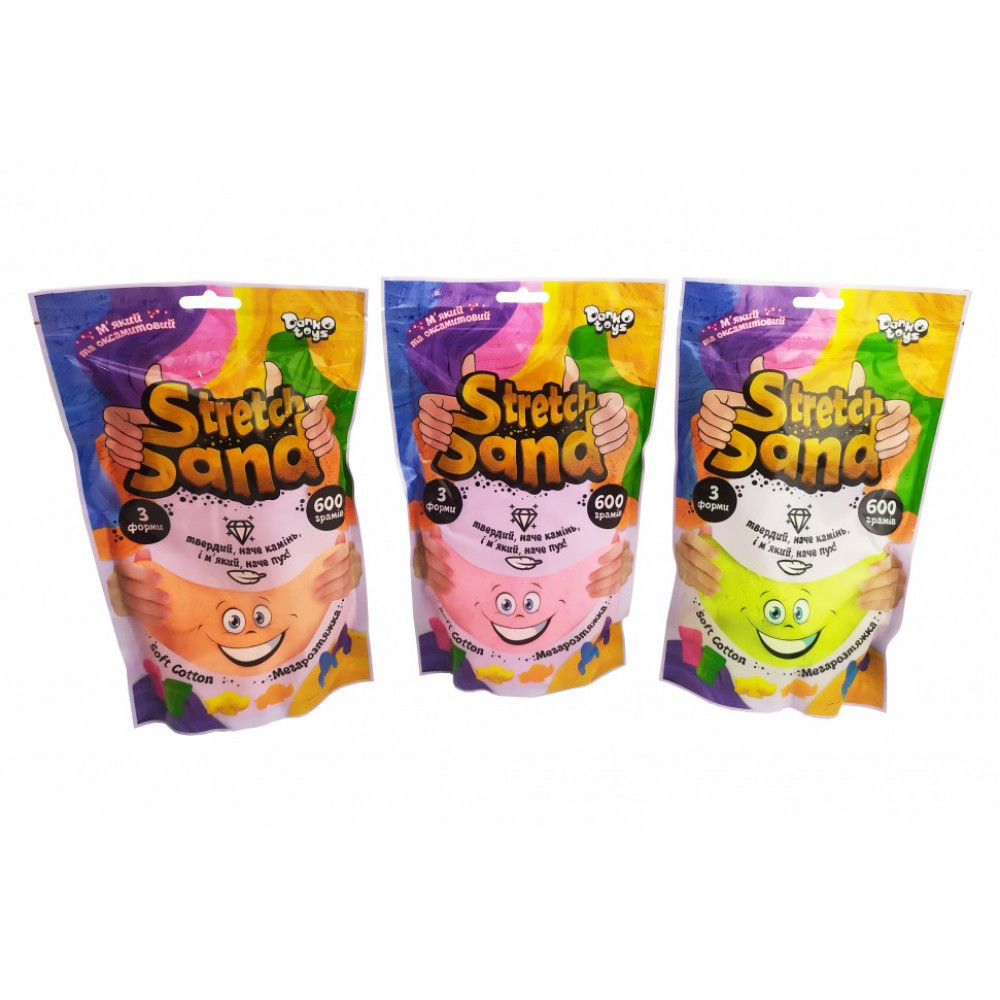Креативна творчість "Stretch Sand" пакет 600г укр(8), шт Київ - фото 1