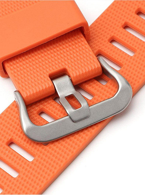 Ремінець для Casio Pro Trek PRW-6900Y Orange SI SBR Київ - фото 4