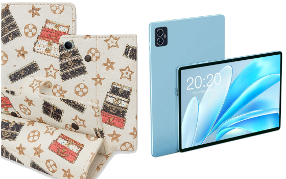 Книжка-трансформер для планшета Teclast M50, M50 Pro, M50Hd, колір Black Lyi White Київ