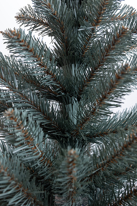 Штучна ялинка 1 м блакитна, новорічна ялинка Різдвяна ніч штучна SOK-22-1 Київ - фото 7