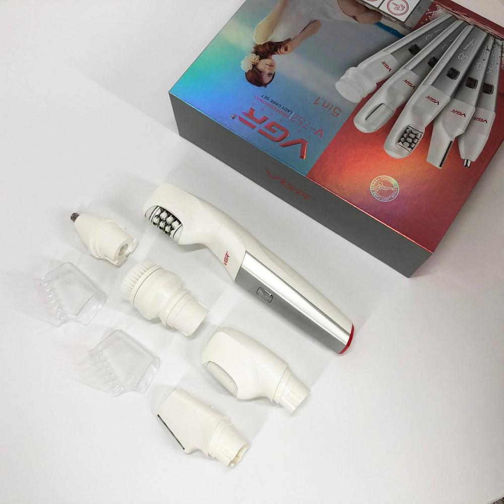 Епілятор електробритва для ніг, Прилад для чищення п'ят електричний Безболісний епілятор ніг RD-39 Львів - фото 6