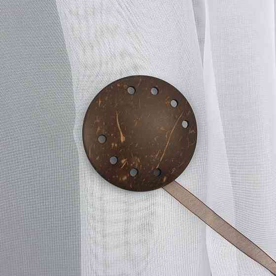 Магніти для штор і гардин Шейла набір 2 шт Коричневий (81-296) Київ