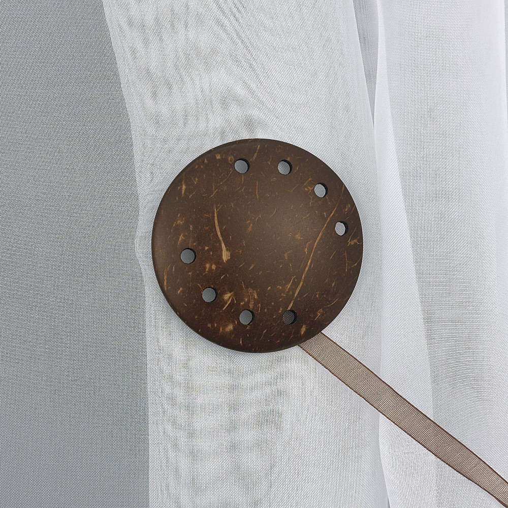 Магниты для штор и гардин Шейла набор 2 шт Коричневый (81-296) Киев - изображение 2