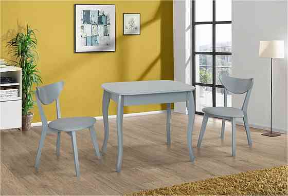 Стіл обідній Кантрі (930+300)*670, сірий/сірий Київ