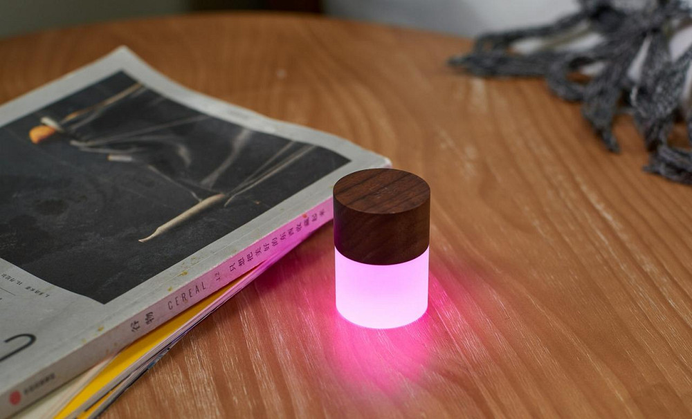 Портативний світильник на акумуляторі Lemelia, Gingko (Англія), дерево горіх Ровно - изображение 5