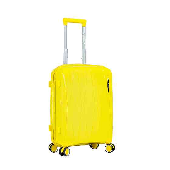 Чемодан полипропиленовый MADISSON 51103 малый 55 см желтый Киев