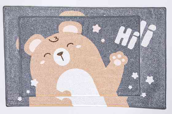 Yiwu Набір килимків у дитячу кімнату 2 штуки 80*50 см/60*40 см HP-47-7 Коломыя