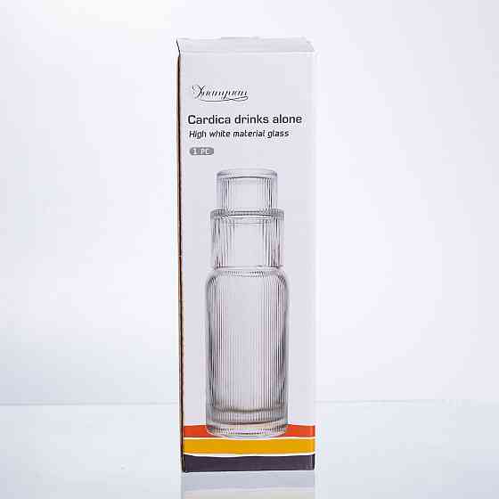 Глечик 700 мл зі склянкою 1 (шт) для напоїв Прозорий HP-19-L2 Коломыя