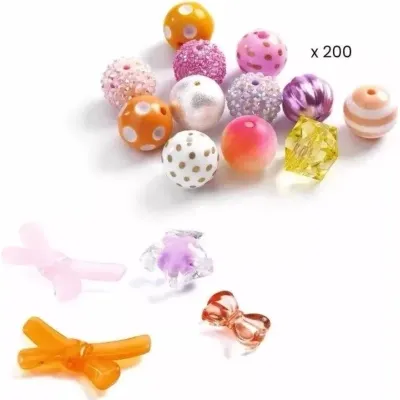 Набір для творчості Djeco Виготовлення намиста Золоті бульбашки (DJ00026) Вінниця