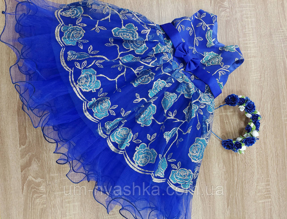 Ошатне золоте плаття з квітами Кривий Ріг - фото 4