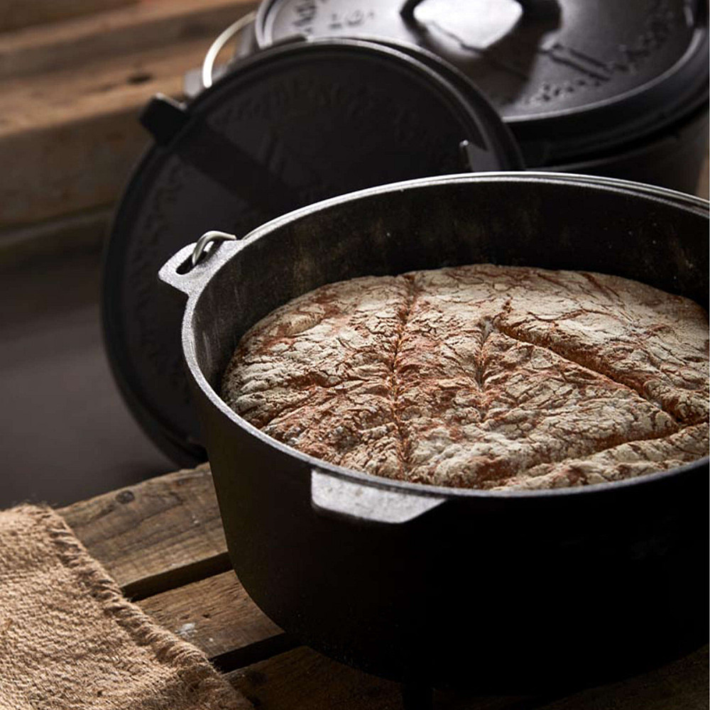 Казан с крышкой Groenberg Askja Pot 33 cm / 10 L Black (266018) Вінниця - фото 9