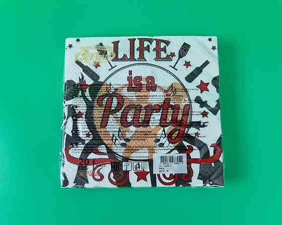 Серветка (ЗЗхЗ, 20 шт.) La Fleur Party (1045) (1 пачка) Харків