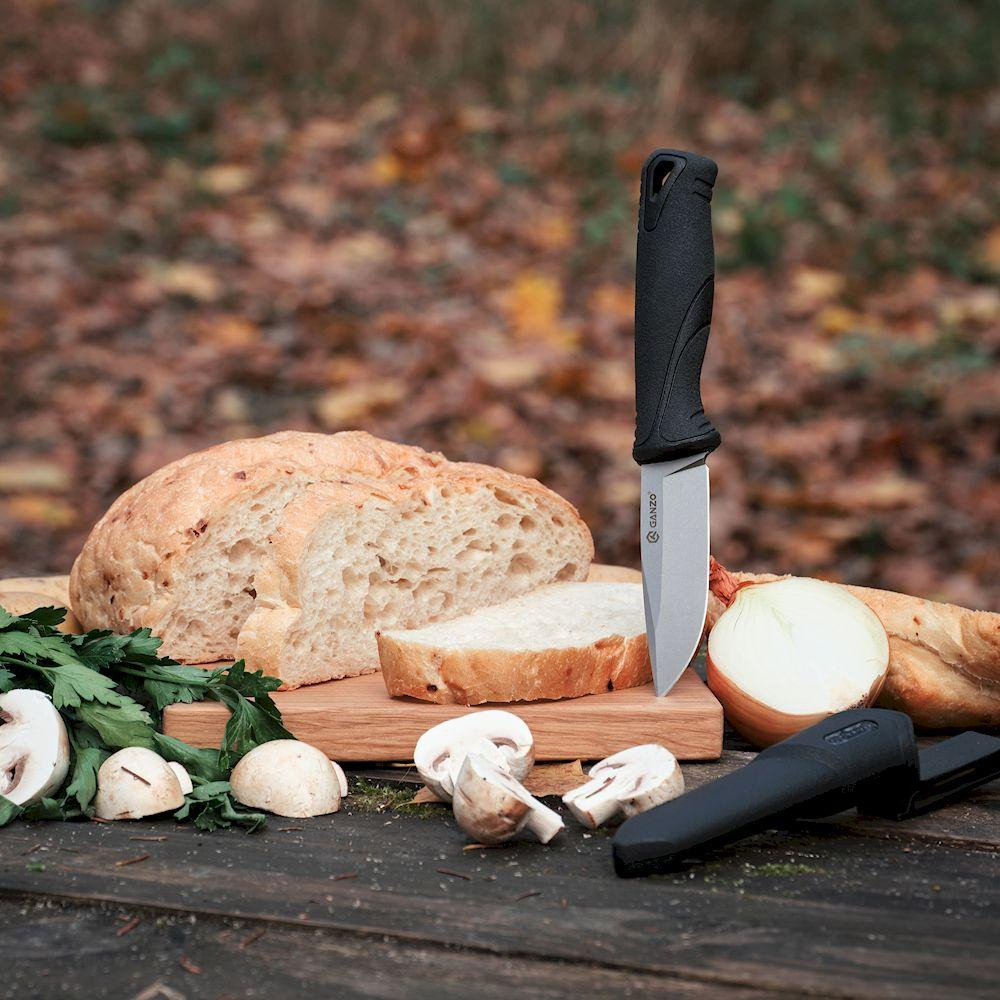 Ніж Ganzo G807-BK чорний з ножнами Київ - фото 10