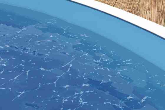 Басейн каркасний круглий Azuro 5.0 х 1.2 м Stone морозостійкий Київ