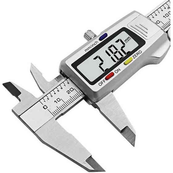 Електронний штангенциркуль 150мм з LCD дисплеєм 0-150, Штангенциркуль 150мм, Digital caliper 150mm YZ-77 Одеса