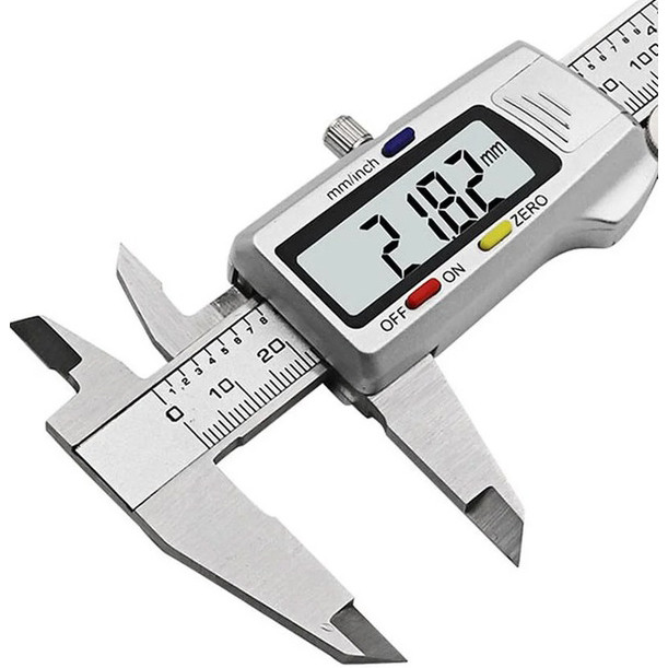 Електронний штангенциркуль 150мм з LCD дисплеєм 0-150, Штангенциркуль 150мм, Digital caliper 150mm YZ-77 Одеса - фото 1