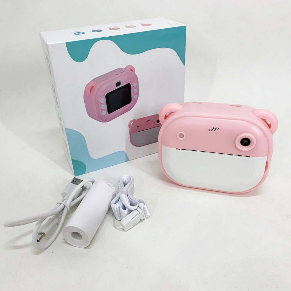 Фотоаппарат для детей с встроенным принтером, Детский фотоаппарат мгновенной печати с термобумагой EK-21 Львов - изображение 8