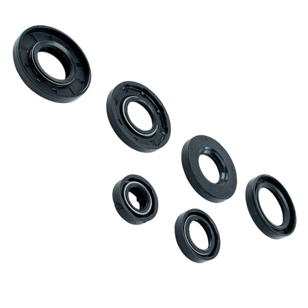 Набор ИЖ Юпитер (красные к-кт 6 шт) сальников Мукачево - изображение 1