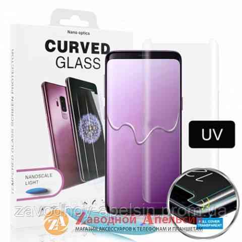 Защитное стекло Samsung Note 10 Plus N975 Full 3D Curved UV Glass Одесса
