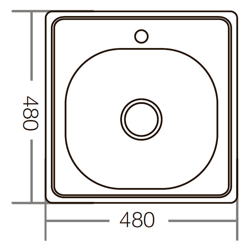 Мийка кухонна Zerix Z4848-06-160D    ( ZM0558 ) 20302 Харьков - изображение 2