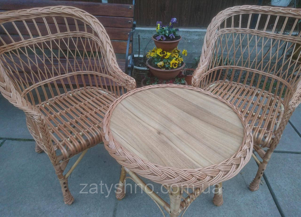 Мебель балконная плетеная из лозы Киев - изображение 1