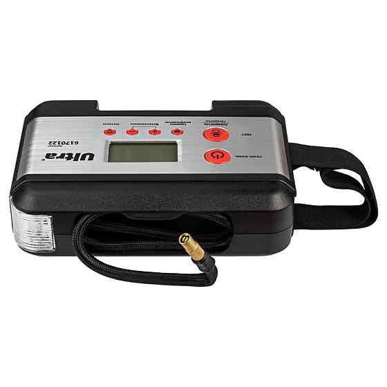 Ultra Компрессор автомобильный с электронным дисплеем 12В 180Вт 15А 45л/мин 10бар ULTRA (617012 Коломия