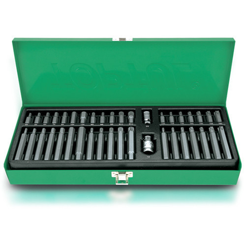 Набор бит TOPTUL 10мм HEX,TORX,SPLINE 40ед. GAAD4002 Чернигов - изображение 1