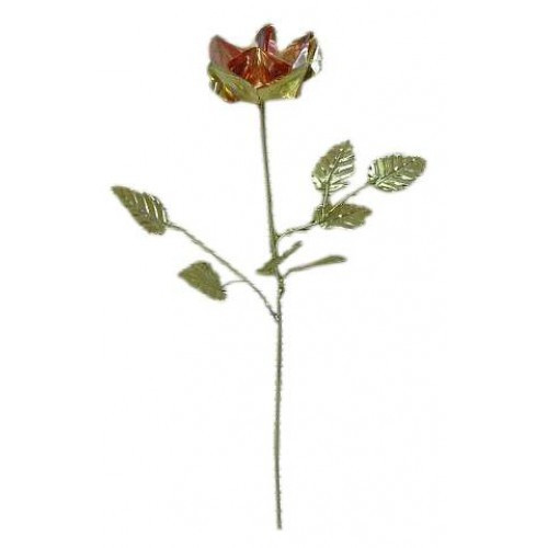 Декоративна квітка бронзова троянда Київ - фото 1