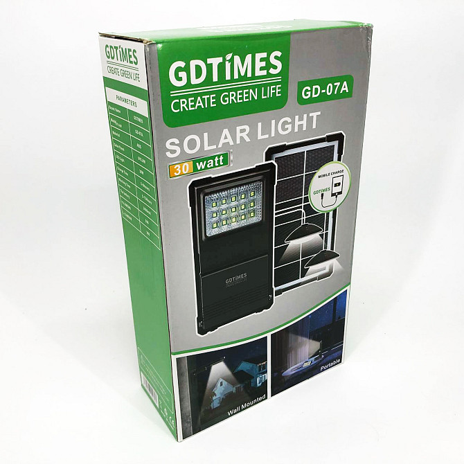 Лампа-прожектор GDLITE GD-07А, Кемпинговая аккумуляторная лампа, Светильник для туриста MP-62 Львов - изображение 5
