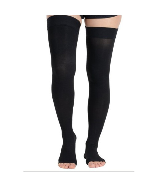 Компрессионные чулки 2-й класс 23-32 мм р.с., открытый носок - Ersamed ERSA-510-1 Днепр - изображение 1