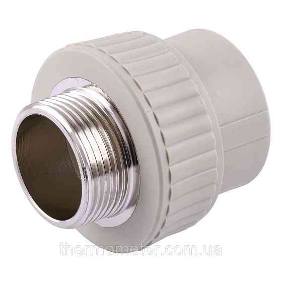 Муфта наружная резьба Vsplast PPR 20*1/2″ ** 1005 Киев