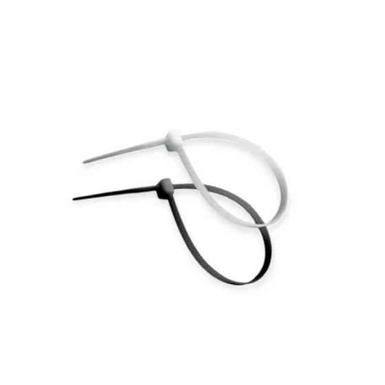 Хомут 350 x 7,9 чорний пластиковий Мукачево