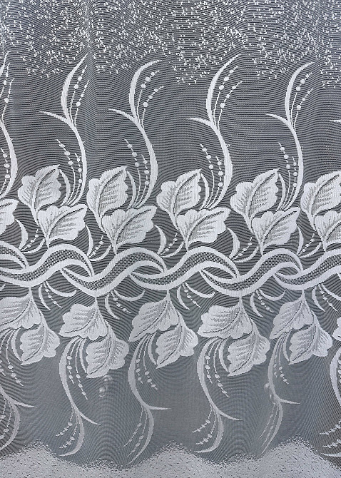 Тюль жакард VR-Textil № 1526т Арка на кухню колір білий 300х160 см (53-0264) Київ - фото 5