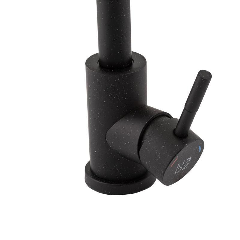 Змішувач для кухні Lidz (BLA) 12 32 015F-8, чорний Київ - фото 4