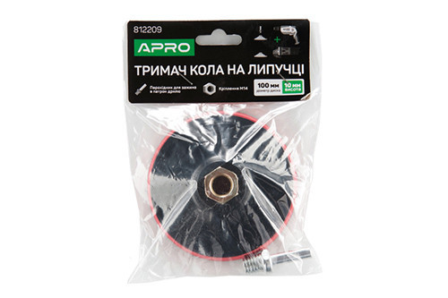 Тримач круга на липучці 100*10 мм APRO Рівне - фото 1