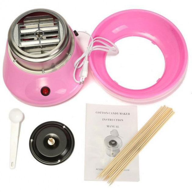 Аппарат для сладкой ваты Cotton Candy Maker, детский аппарат для сладкой ваты в домашних условиях аппарат RW-37 Киев - изображение 7