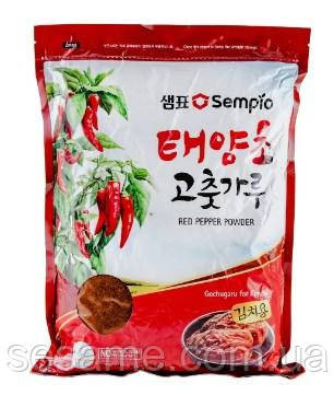 Паприка молотая Гочуджару для кимчи Gochugaru SEMPIO 1000 г Харьков - изображение 1
