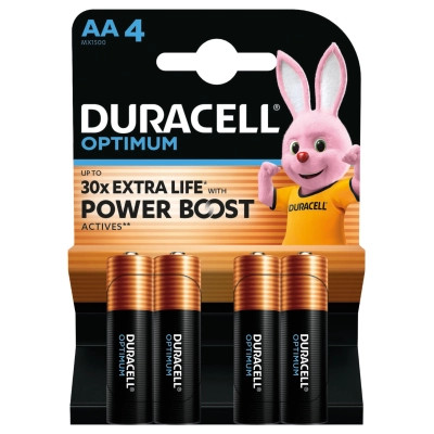 Батарейка Duracell Optimum AA лужні 4 шт. в упаковці (5015595) Винница - изображение 1
