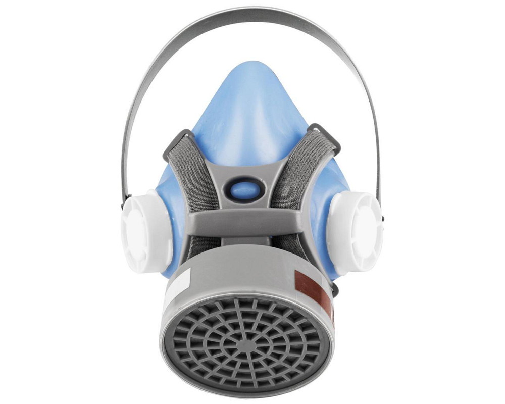Респиратор с 1-м химическим круглым фильтром A1 крепление фильтра резьба аналог Сталкер-1 Антоніо Ма Полтава - изображение 1