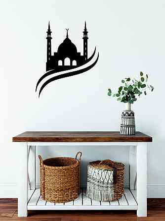 Декоративне настінне Панно «Іслам» Декор на стіну 90*74 см, Чорний Київ