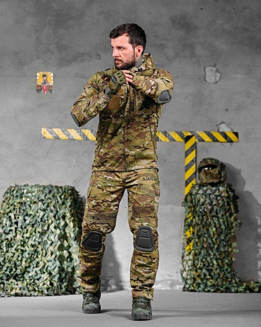 Летний  тактический костюм 5.11 mission мультикам ВТ6868 Одесса - изображение 2