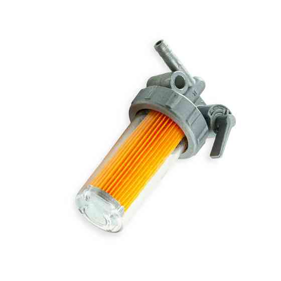 Кран на мотоблок 175N, 180N (пластиковый стакан) топливный Мукачево