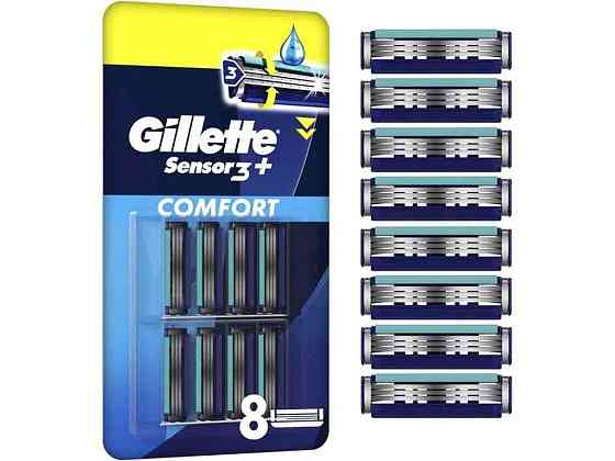 Картридж 12шт для гоління (леза) чоловічі Sensor ТМ GILLETTE Київ