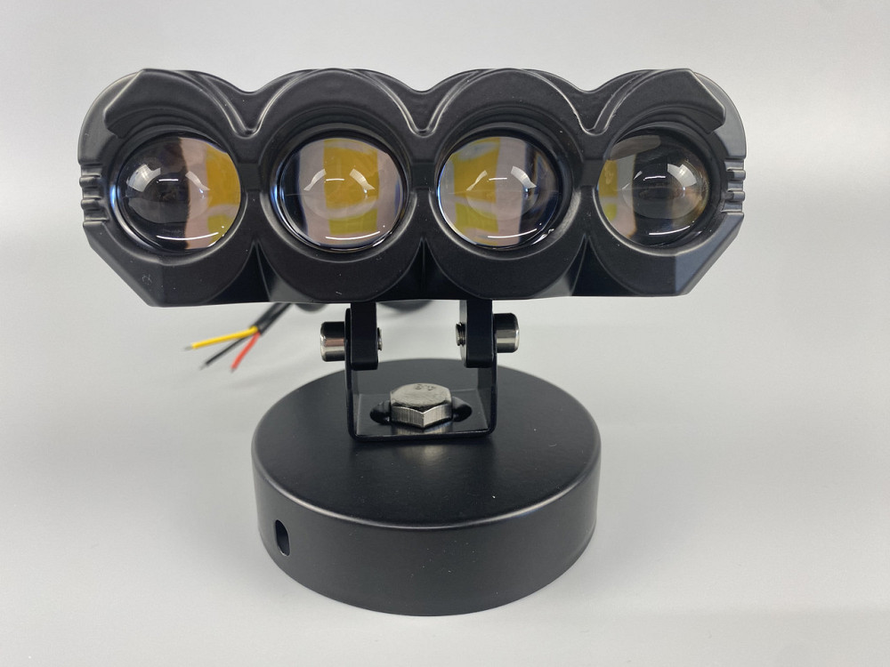 Фара для мотоцикла комбо-луч, LED фара світлодіодна додаткова 30W з чіткою світловою межею Мукачево - фото 6