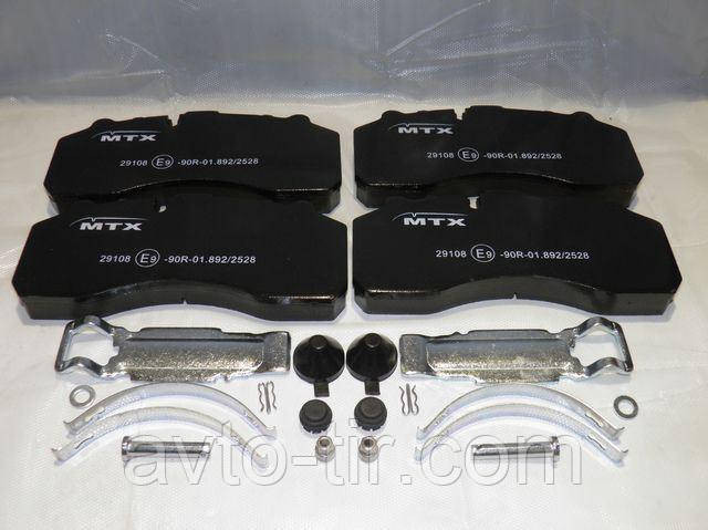 Тормозные колодки MAN , DAF , SAF , Mercedes Actros , SCANIA , Iveco Луцк - изображение 1