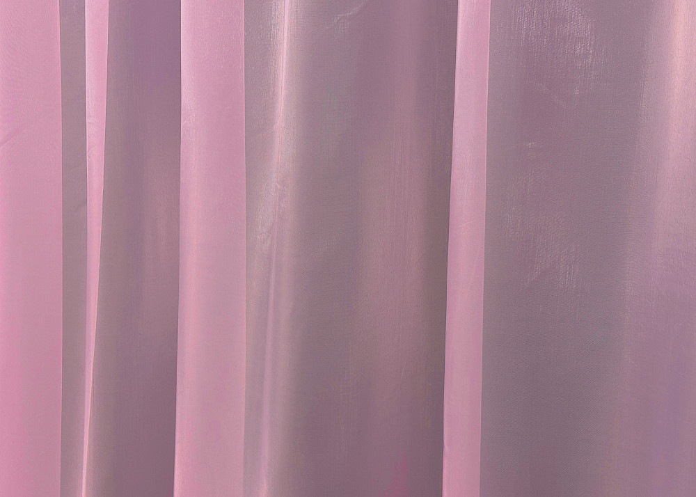 Тюль VR-Textil 002т Органза однотонна Рожевий 500х270 см (42-0495) Київ - фото 5