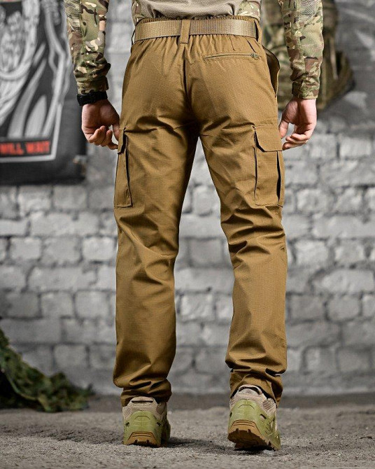 Тактичні штани pyramid кайот рипстоп ВТ7484 Одеса - фото 4