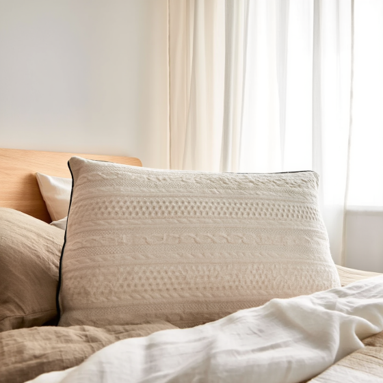 Подушка для сну 2 в 1 Memory Comfort 50*70 см бежевий Colorful Home 026-1-20 Київ
