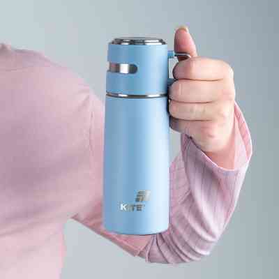 Термос Kite 350 мл блакитний (K25-1223-2) Вінниця